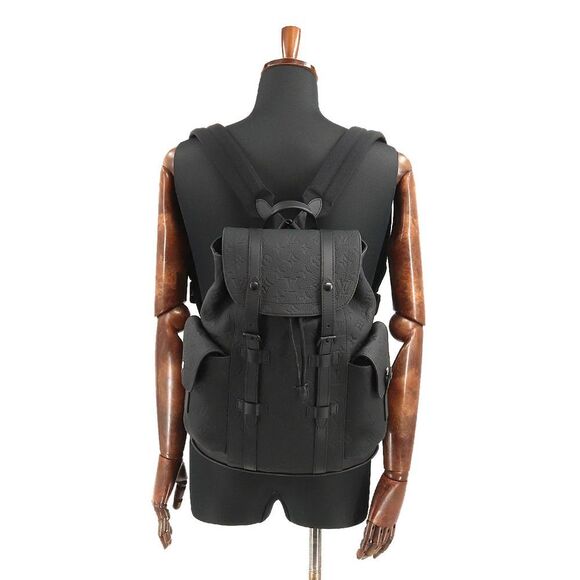 Louis Vuitton Monogram Christopher PM Backpack Rucksack Black - Picture 7 of 7